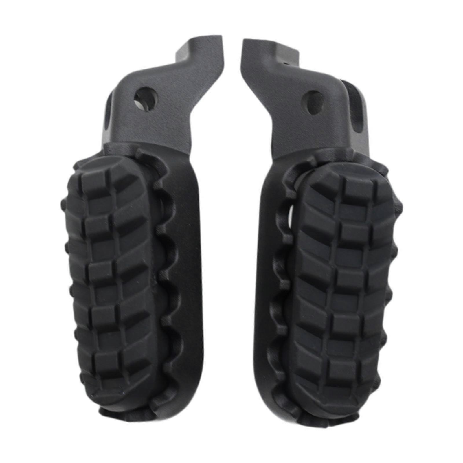 Motorcycle Front Footrest AntiSlip Front Footpegs Multiuse Stable Cycling