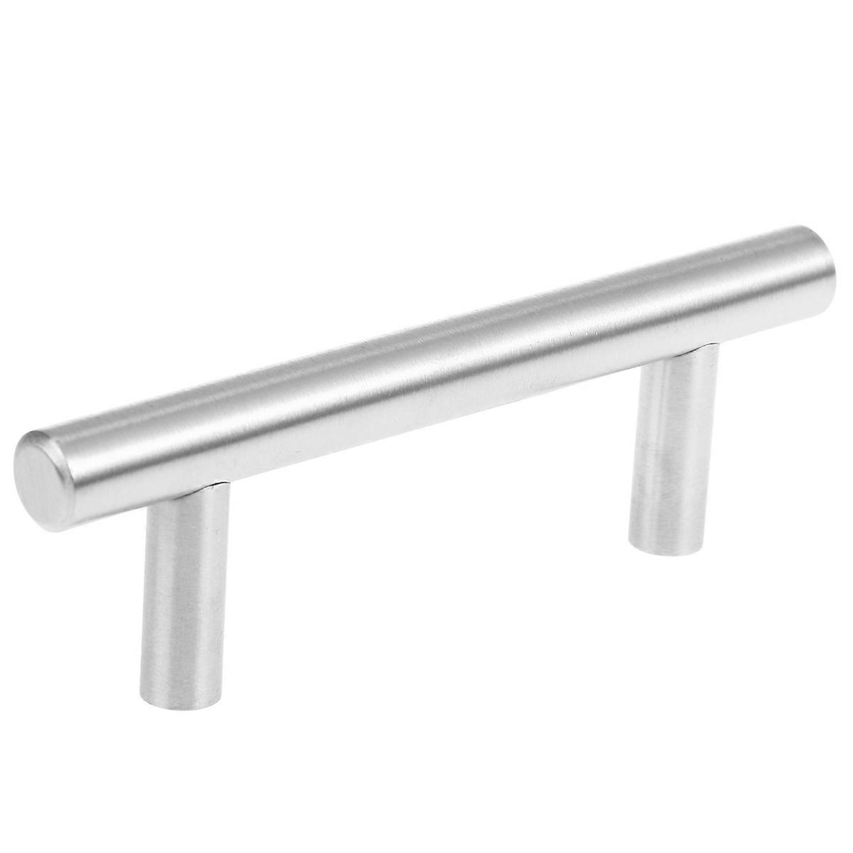 Furniture Handles T Shape Practical Design Silver 10x64x100mm Easy to Use and Install 10Pcs