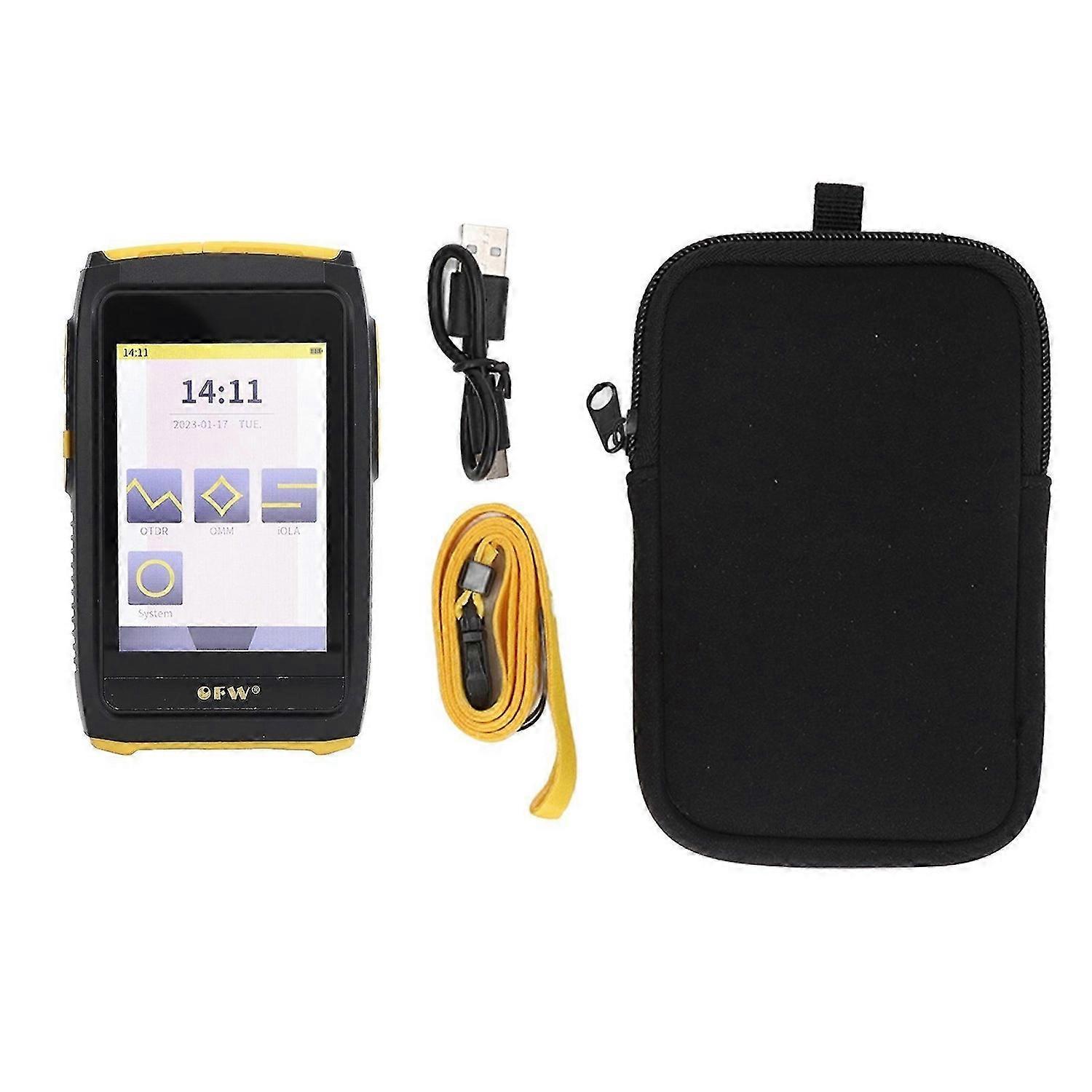 80km Fiber Optic Tester Optical Time Domain Reflectometer OTDR Tester Fiber Optic Breakpoint Fault Finder 5V 5G Version