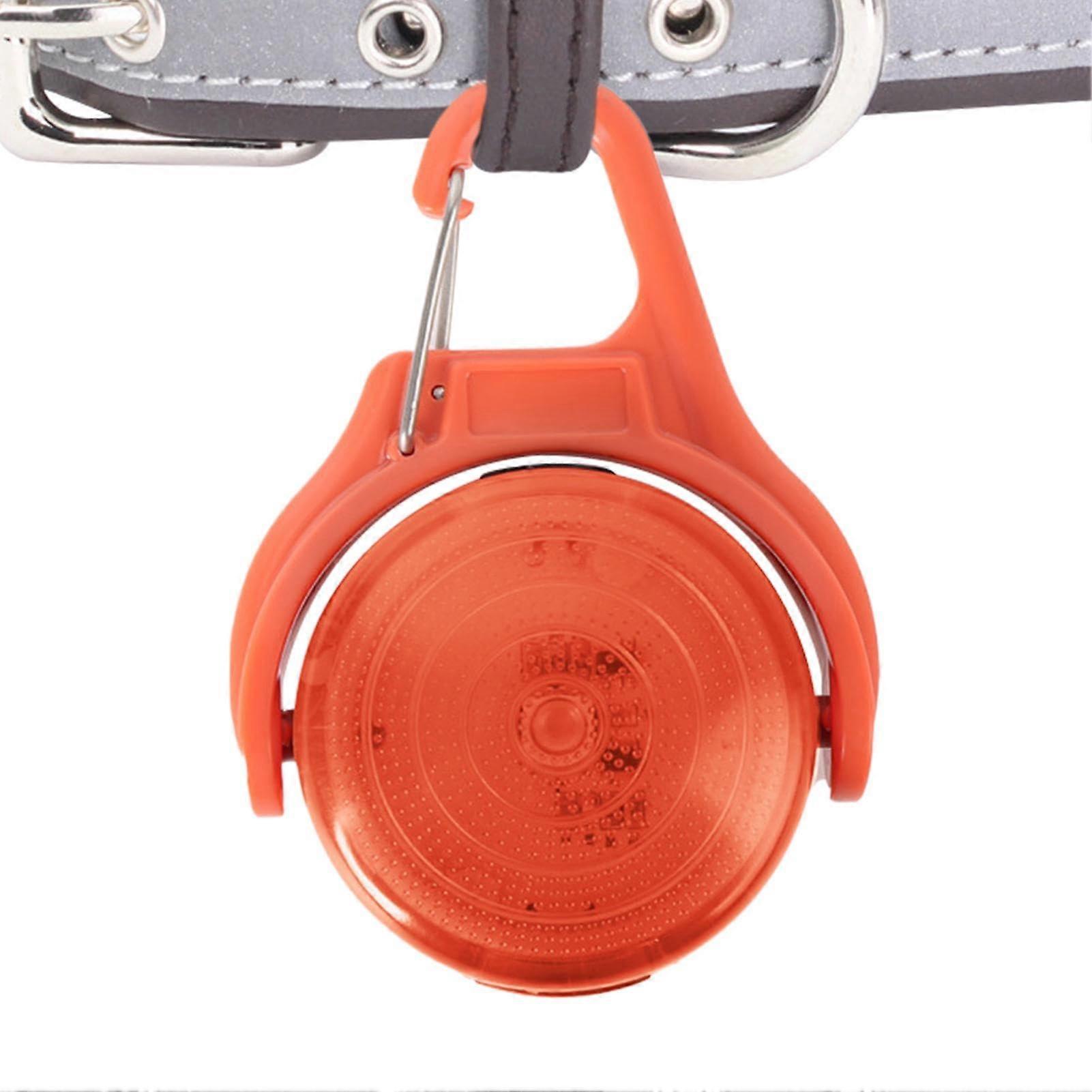 LED dog collar light for nighttime walks visibility for night running