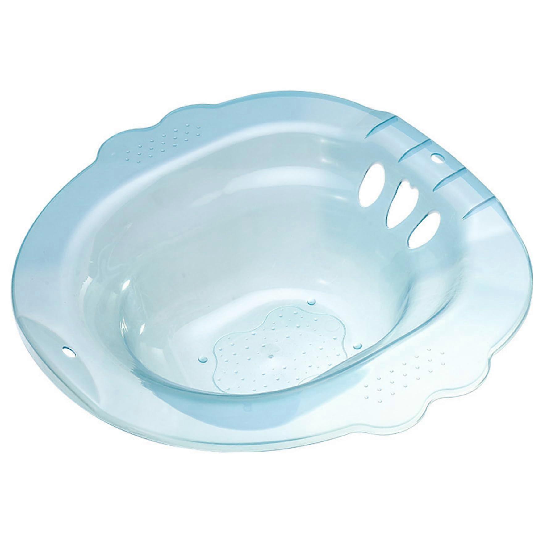 Sitzbad Universal Seat Bath for Wide Toilet Seats, Large Capacity with Overflow Protection for Postpartum and Hemorrhoid Care