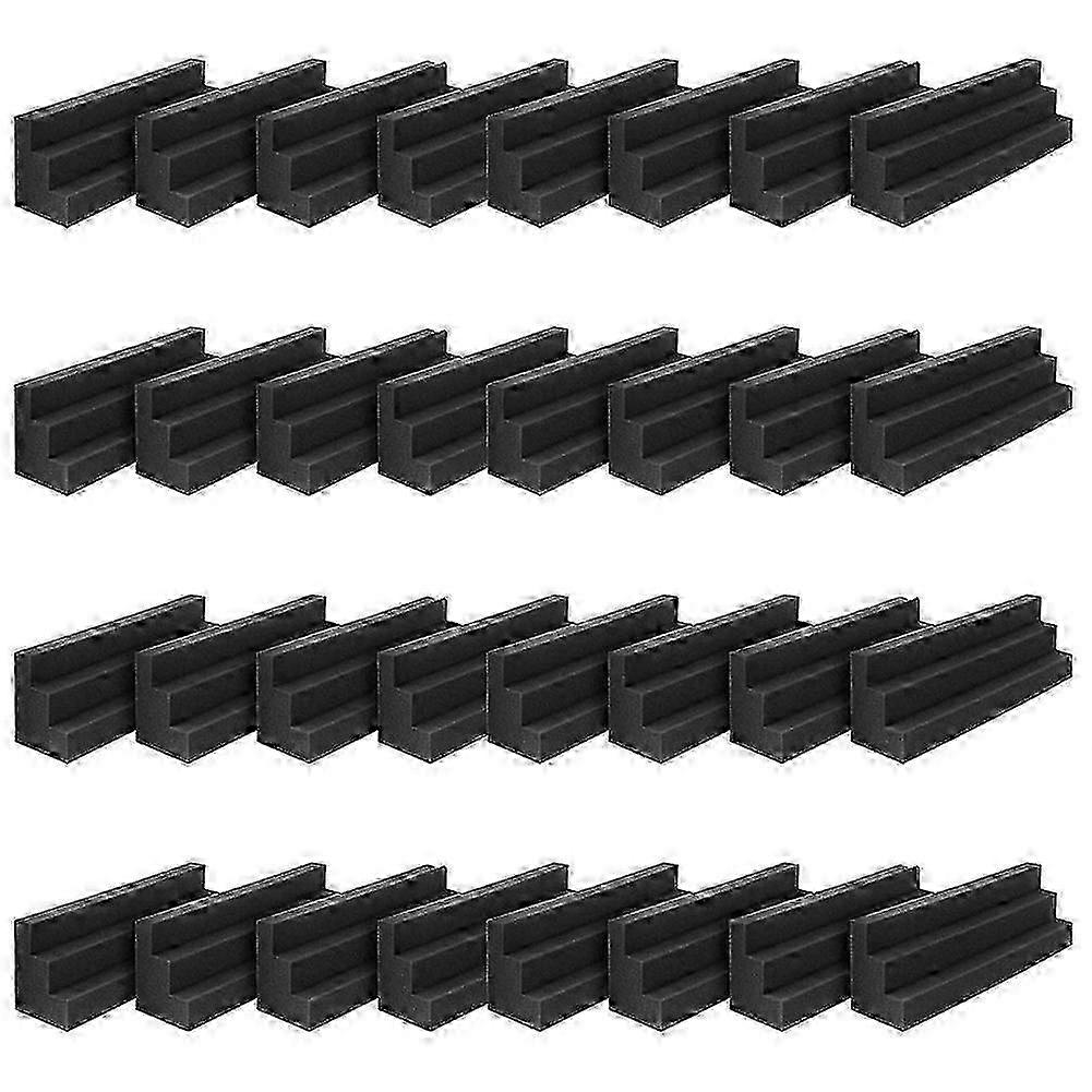 32 Pcs Acoustic Panels Bass Trap Corner Studio Foam Sound Insulation Pad Wall Panel Corner Block fo JP