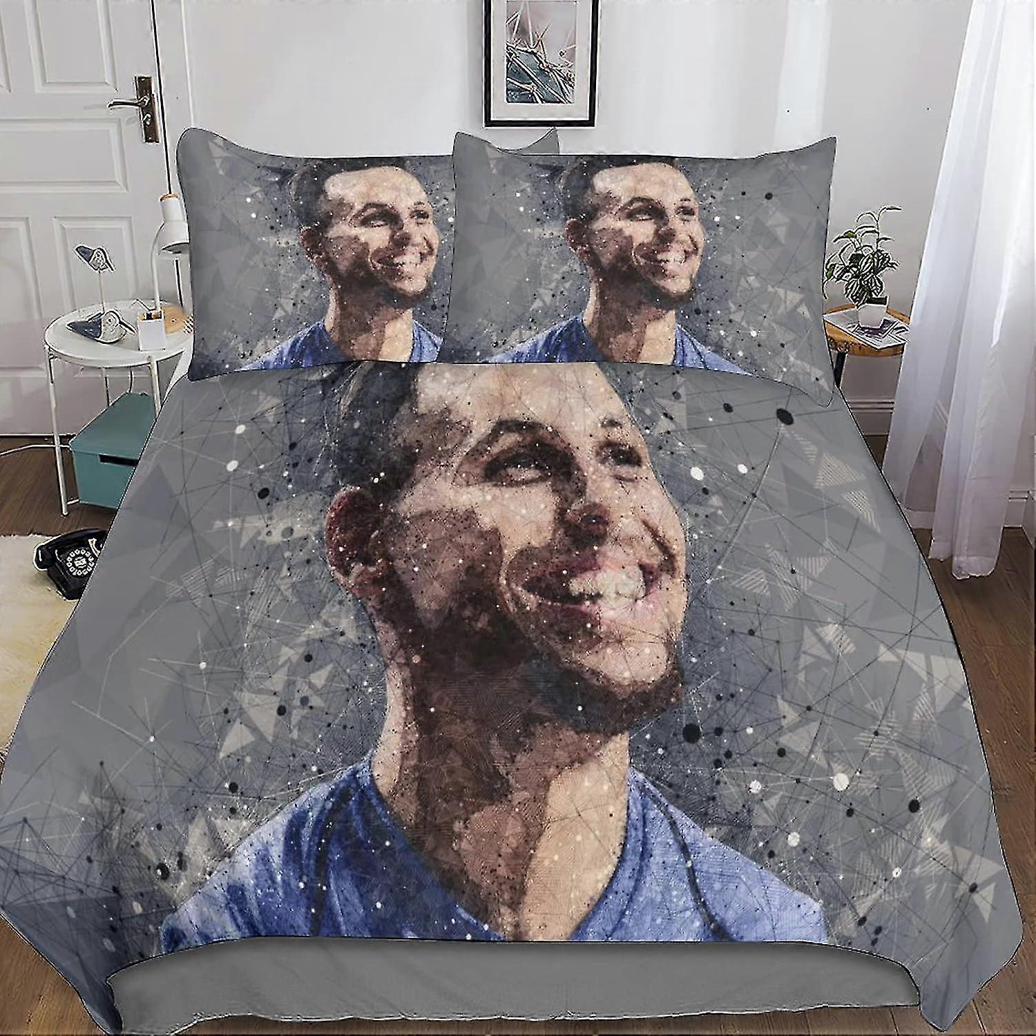 3D Upholstered Mattress Set with Zip and 2 Pillowcases, Suitable for Teens and Adults