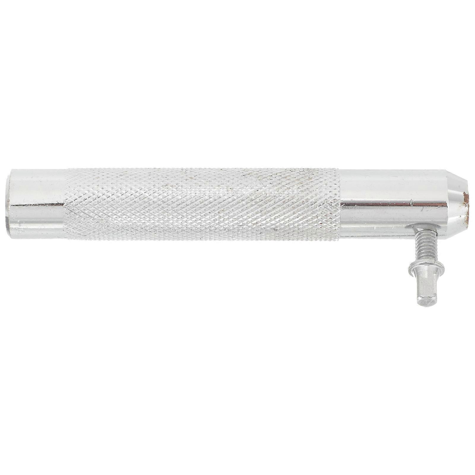 Drum Cymbal Mount Heavy Duty Cast Iron Balancing Weight Silver 11.2x4cm Add Weight for Better Balance 1Pcs
