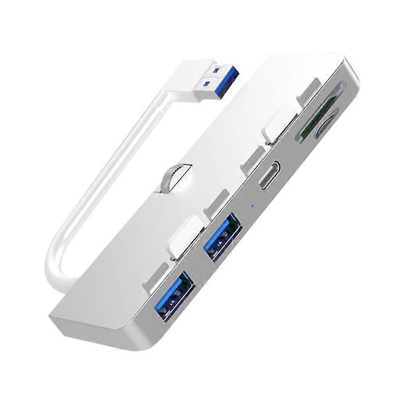 HC413 Type-C + USB3.0 x 2 + SD / TF HUB Adapter
