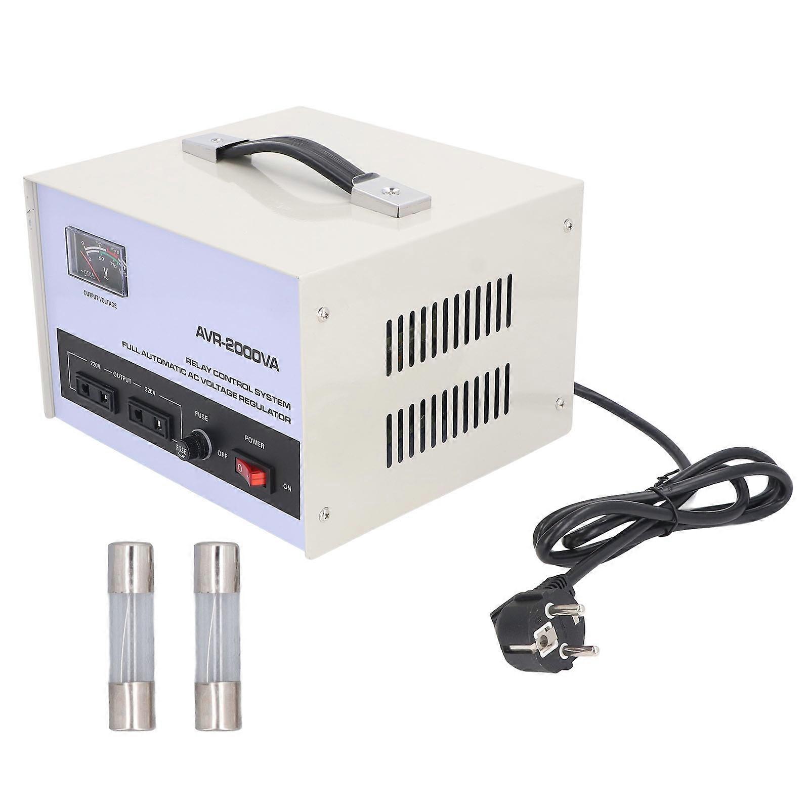 Single Phase Voltage Regulator Step Up Down Converter Automatic Voltage Transformer 160‑ Input  Output