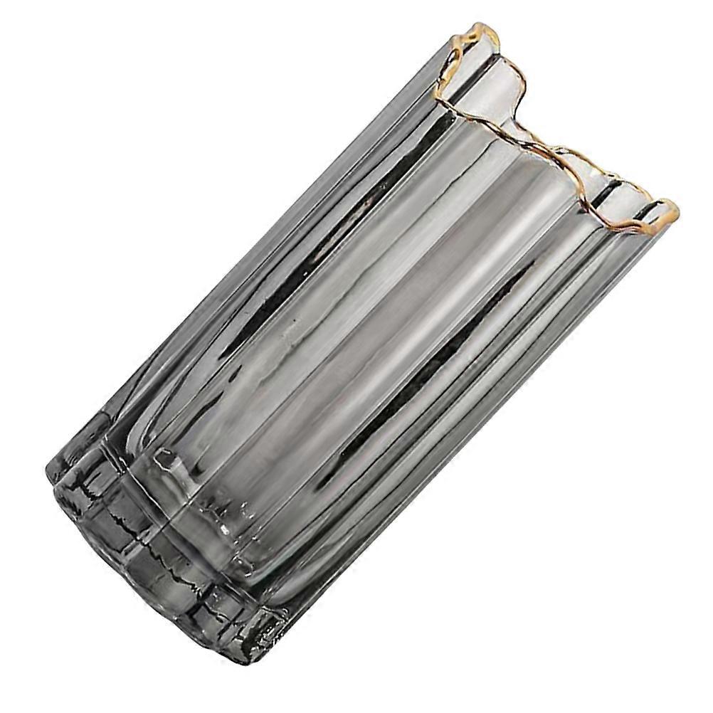 Irregular Shaped Flower Vase Glass Desktop Decor Nordic Style 25X11.5CM Hydroponics 1Set