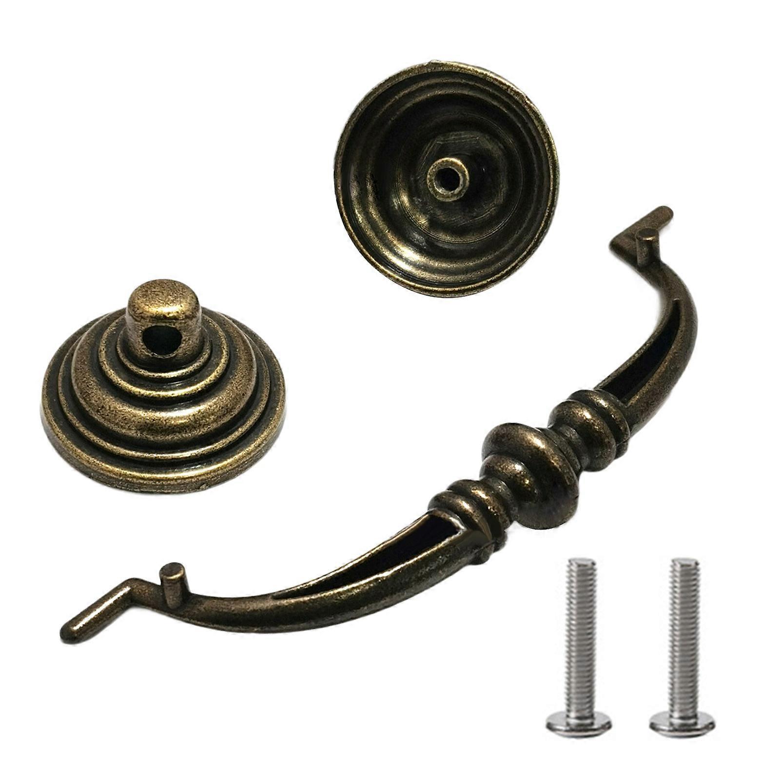 Practical Sturdy Zinc Alloy Cabinet Pull Convenient Accessory for Enhancing The Look Of Any Room Decoration Daily Use Multicolor