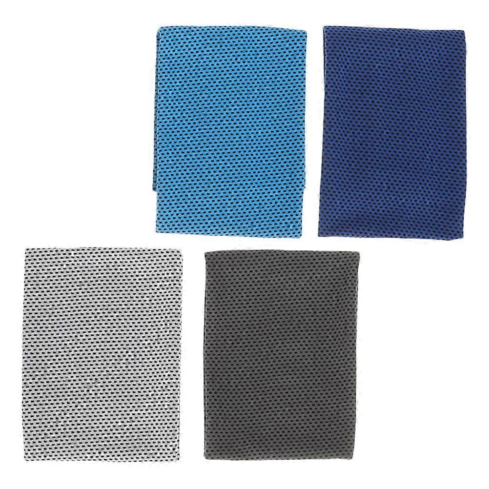 Portable Cooling Towels for Gym Workout and Yoga Made of Polyester Lightweight Compact Assorted Color