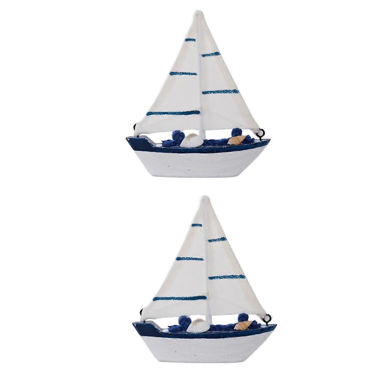 Sailing Boat Decor, Home Decor, Ornament, Mini Pond, Decoration