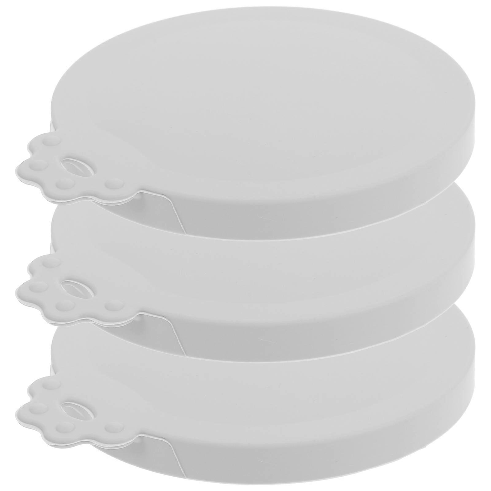 Reusable Silicone Lids for Food Storage with Good Sealing Performance Grey Fits Most Cans