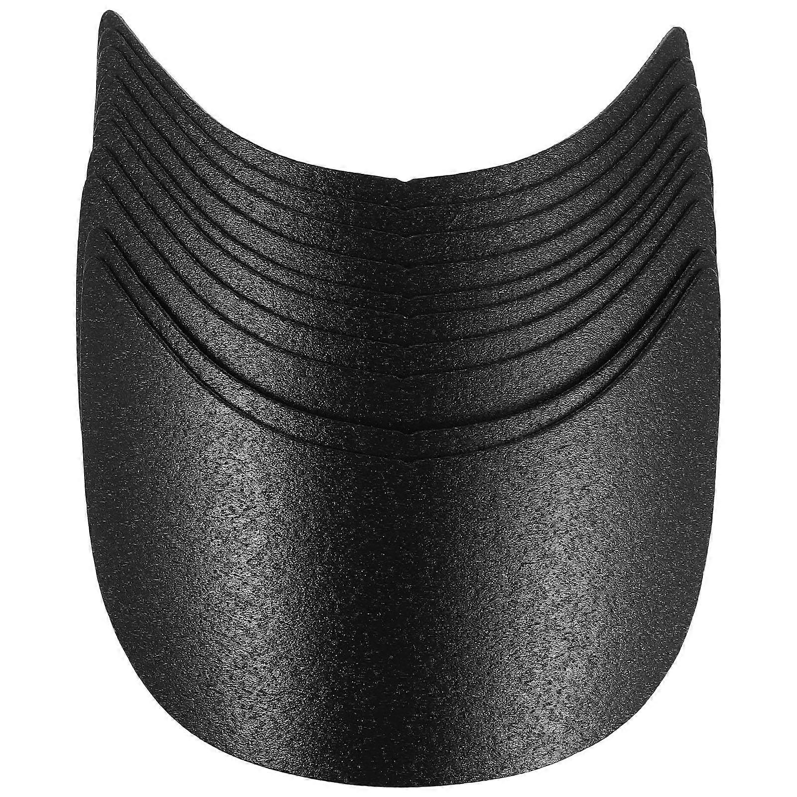10pcs Lightweight Hat Inserts Brim Support for Baseball Caps Sun Visors Durable Shaper for DIY Crafting & Family Projects