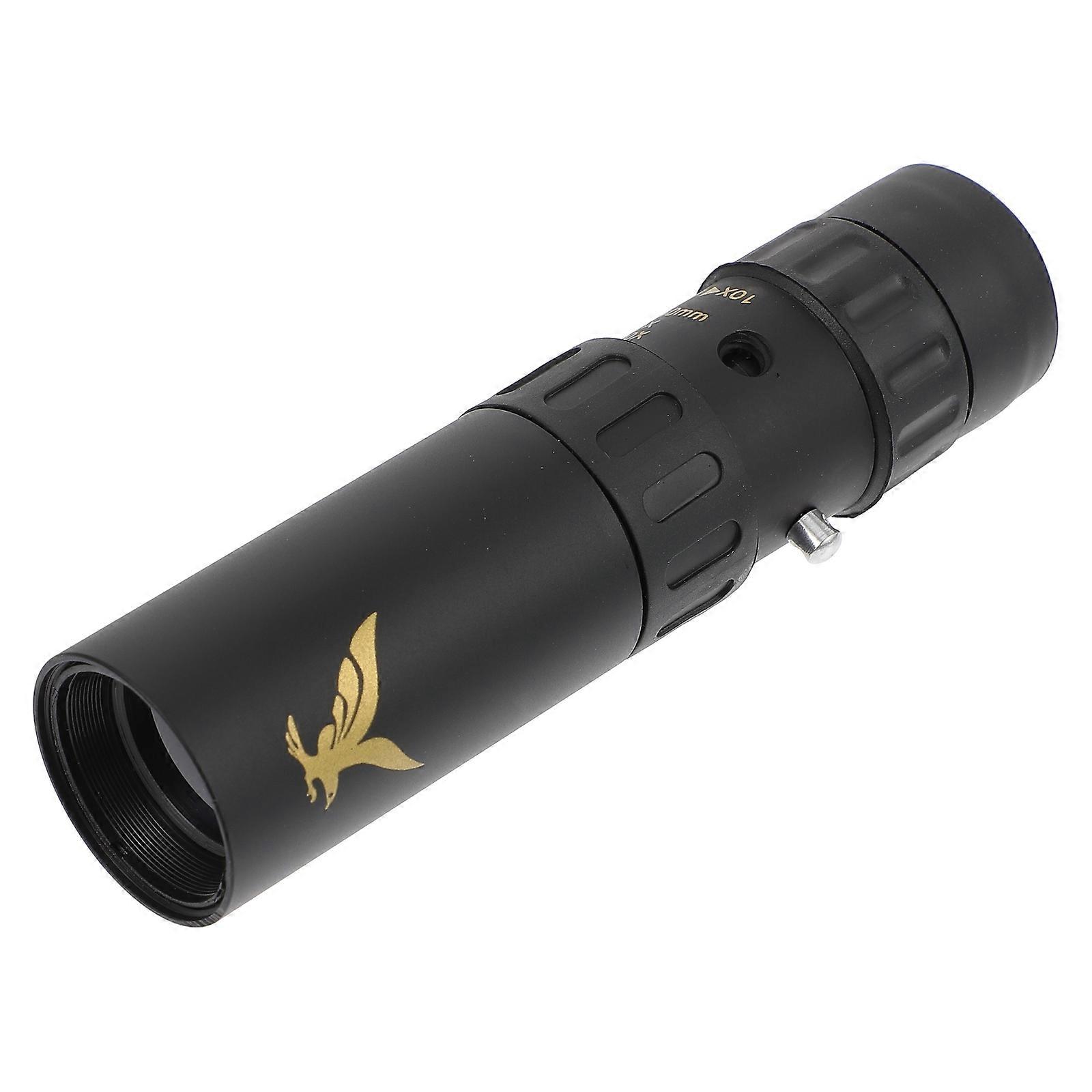 Portable Monocular Telescope with Real Glass Optics and Protective Metal Shell for Home Use 10300X40