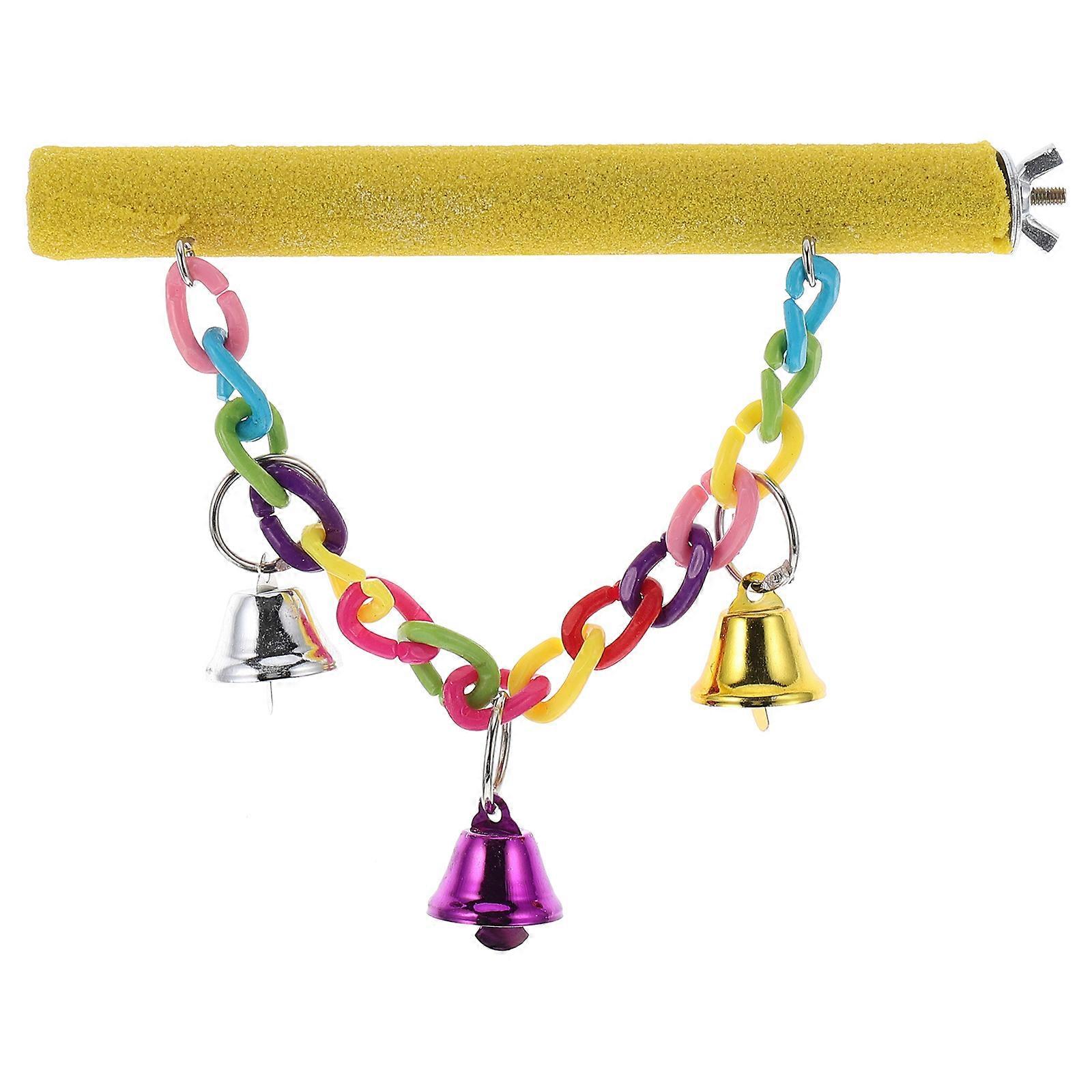 1pc Parrot Standing Pole for Grinding Teeth Stick Toy Bird Perch Stick Supplies
