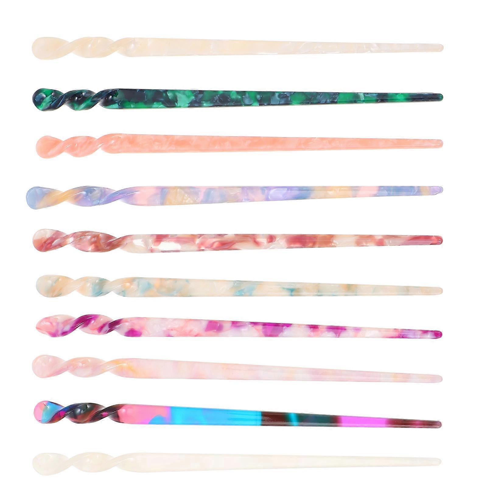 Here's a refined and engaging product description based on your input:

 

**10pcs Chinese Traditional Hair Stick Durable & Delicate Hair Chopsticks