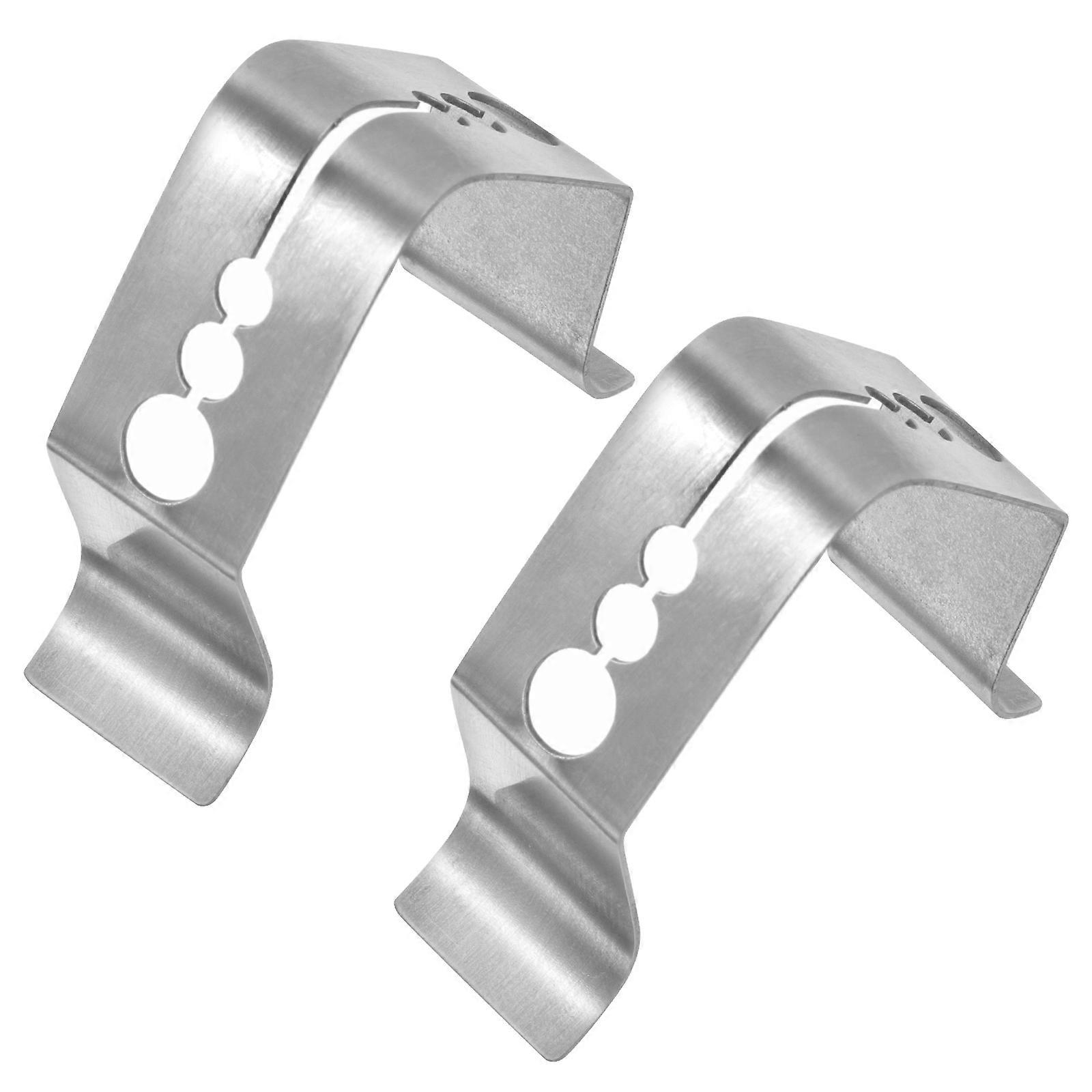 2pcs Grill Clip Thermometer Probe Holder Temperature Probe Accessories