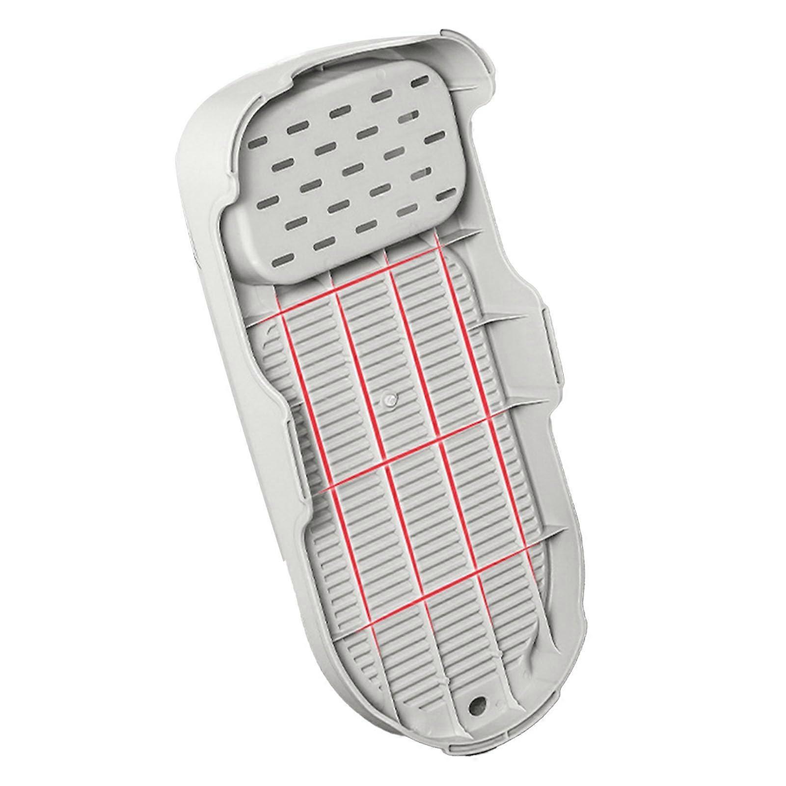 Mini-Washboard With Soap Holder, Durable Plastic, Portable Hand Washboard For Daily Laundry