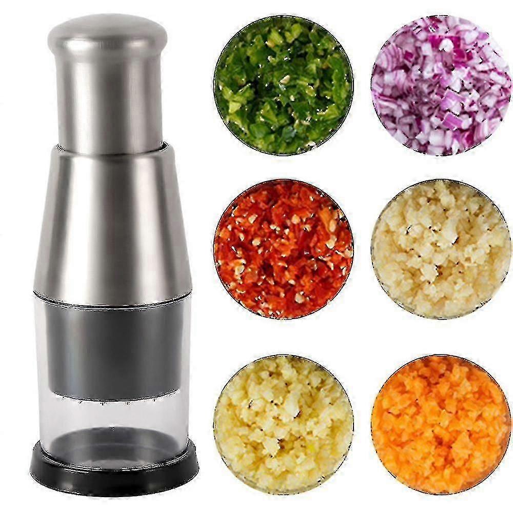 Heyone Cuisine Manuel Presse à Main Ail Oignon Hachoir Cutter Légume Nourriture Dicer Outil