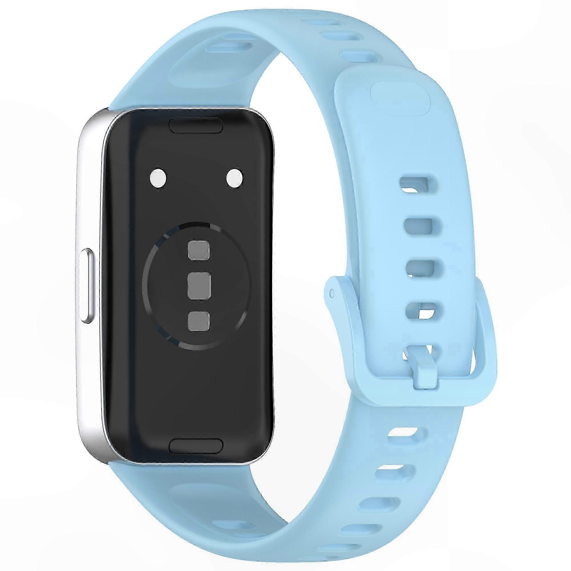 Glossy Silicone Replacement Strap for Band 8/8 NFC/9/9 NFC Watchband