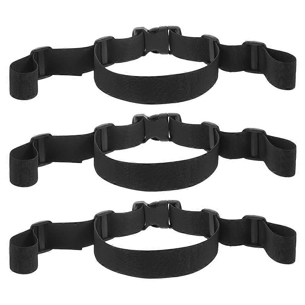 3pcs Adjustable Safety Straps for High Chairs & Strollers – Wide Harness Belts Replacement for During Dining or Travel