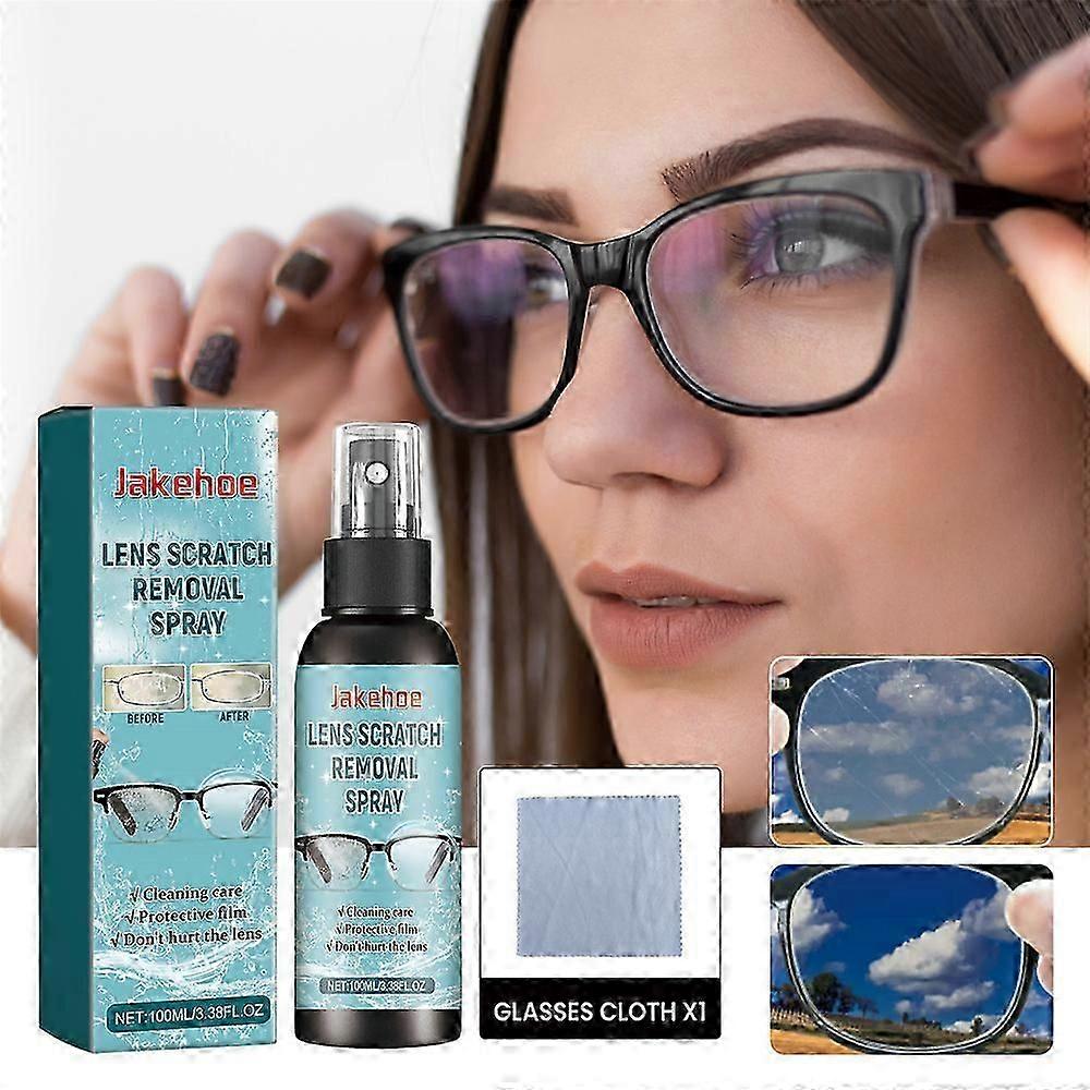 Φακός Scratch Removal Spray Γυαλιά Γυαλιά Επισκευή γυαλιού Υγρό Sprays Kit
