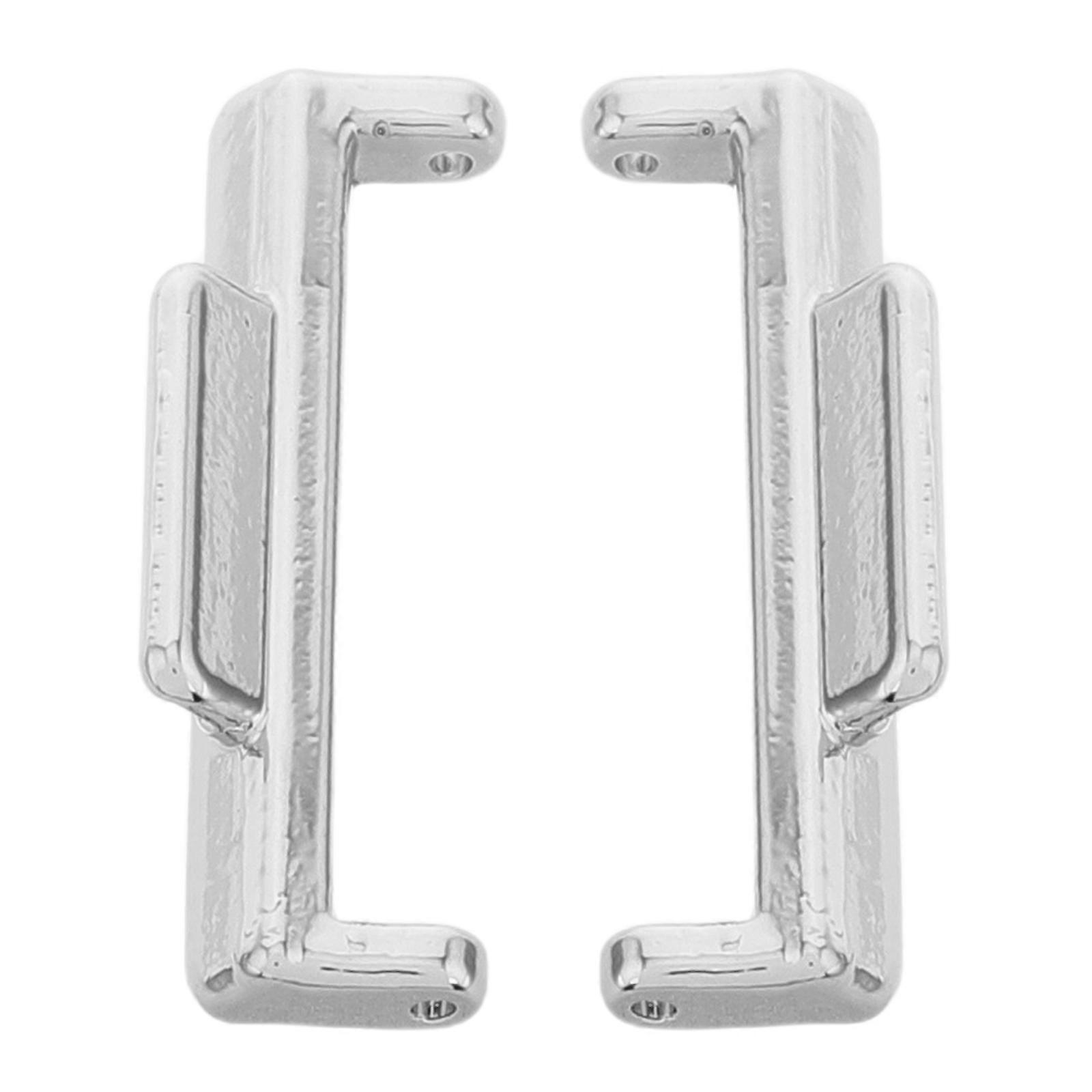 Connector Adapter For Watchband Replacement Applicable To Watch FIT 2 With 20Mm Specification In Silver 2Pcs