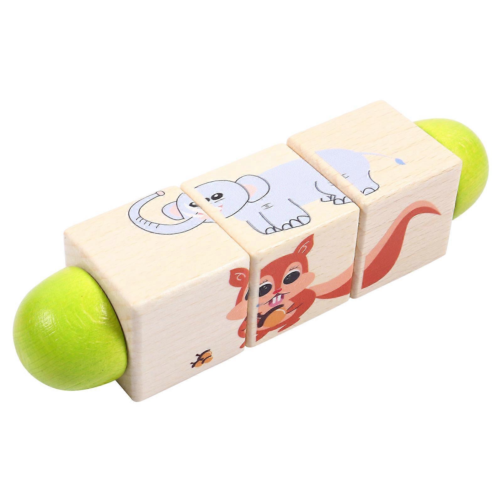 Beige Rotating Toy for Kids Made of Durable Synthetic Material Ideal for Playtime Activities