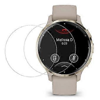 2 stuks voor Garmin Venu 3S TPU schermbeschermer anti-kras horloge film