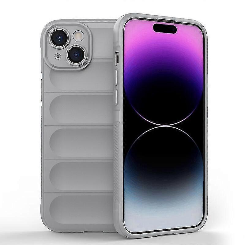 For iphone iPhone 14 Plus Case, Flexible Soft TPU Rubber Grip Shock-Absorbent Protective Case Cover