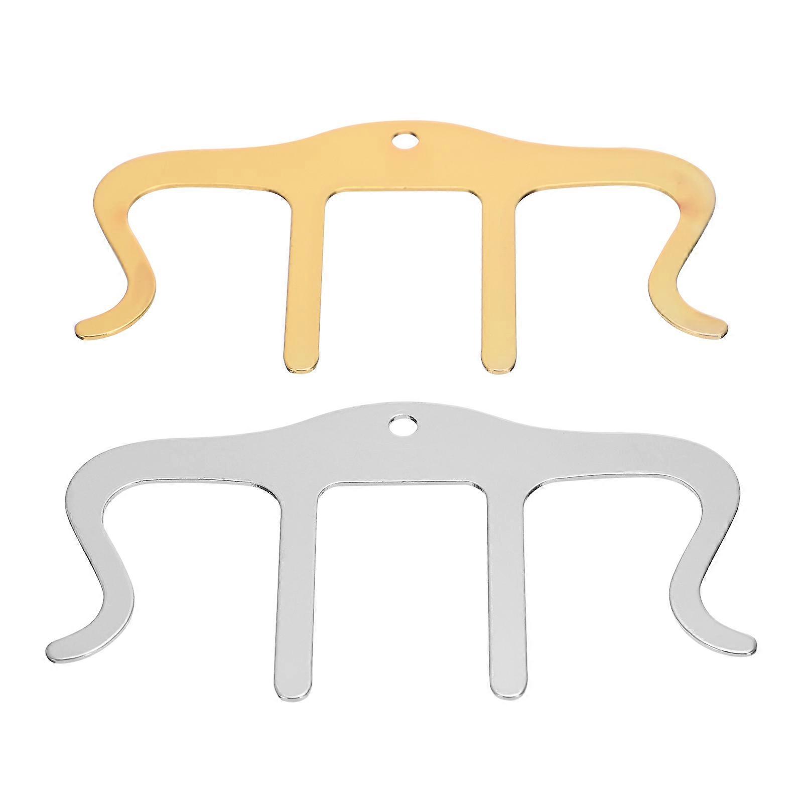 Music Clips Page Holder For Musicians And Students In Assorted Color Made Of Quality Metal Material 2Pcs