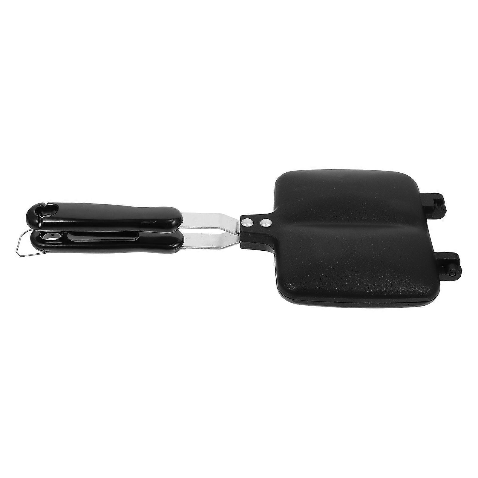 Double-Sided Non-Stick Frying Pan For Grilling Sandwiches Designed For Home Users 34X14.5CM Cooking Supplies 1Pack