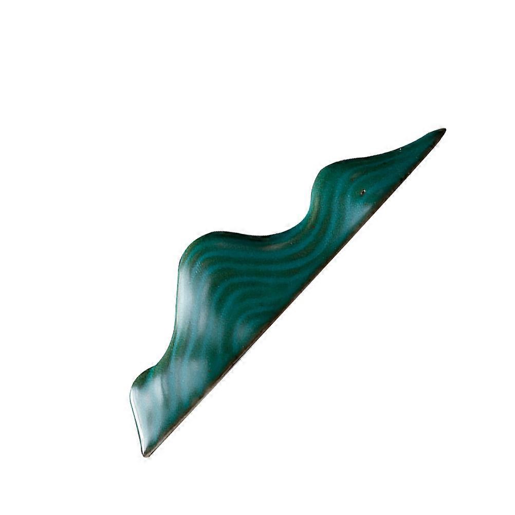Pen Rack For Calligraphy In Green Rectangular Shape Ideal Storage For Artists 1Pc