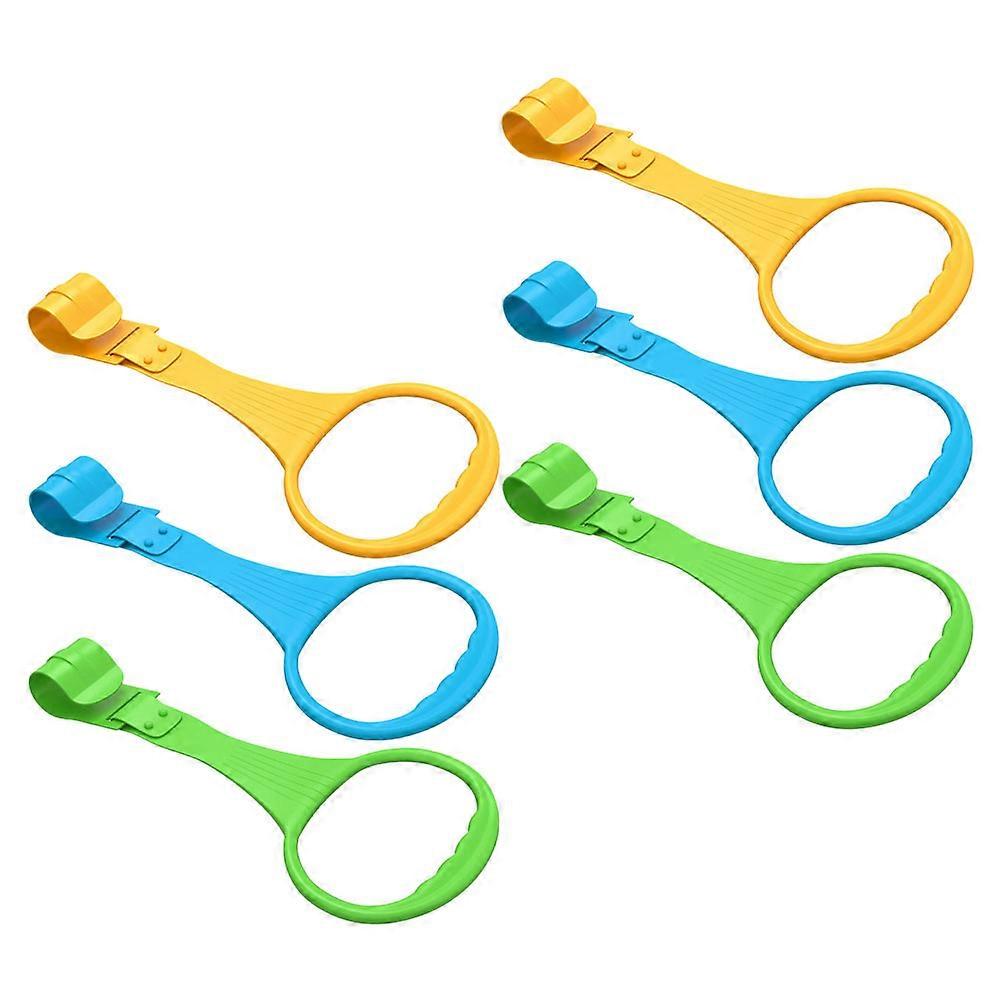Pull Up Rings Hanging Rings for Toddler Walking Assist 6Pcs