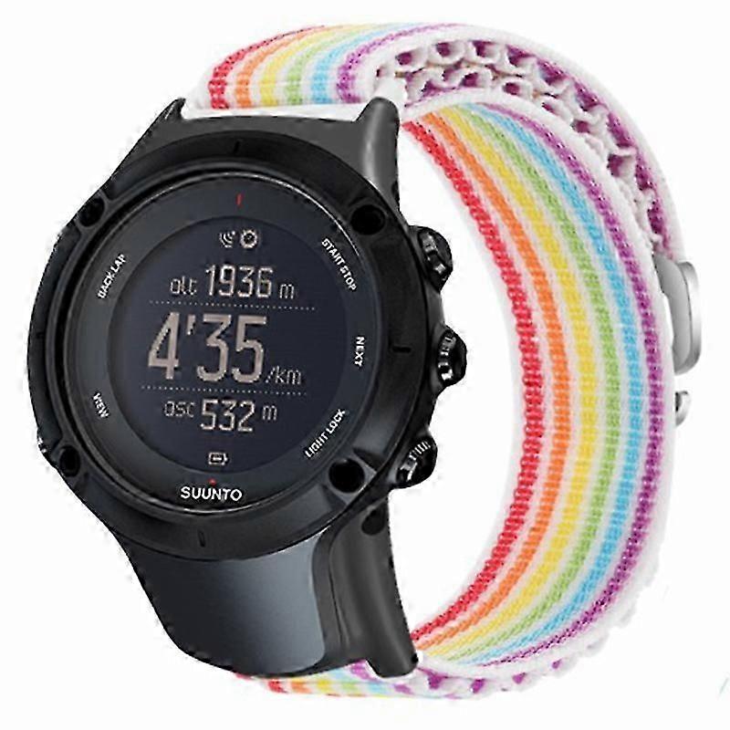 För Sunnto Ambit 3/Ambit 3 Sport/Ambit 3 Run Peak Loop Nylon Bands Sport Nylon Replacement Strapp