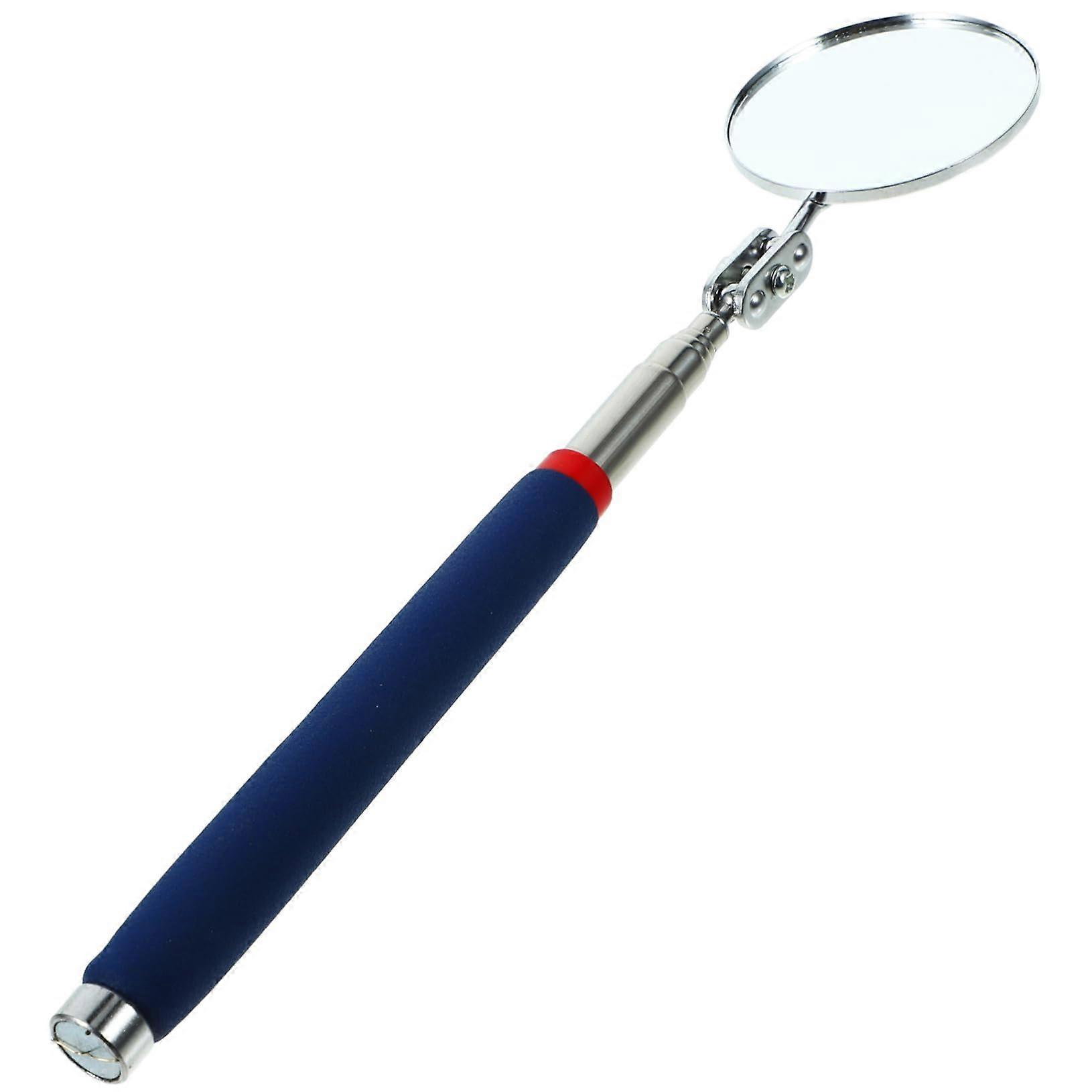 Car Inspection Mirror Extendable Mechanic Inspection Tool Round Magnet  Definition View