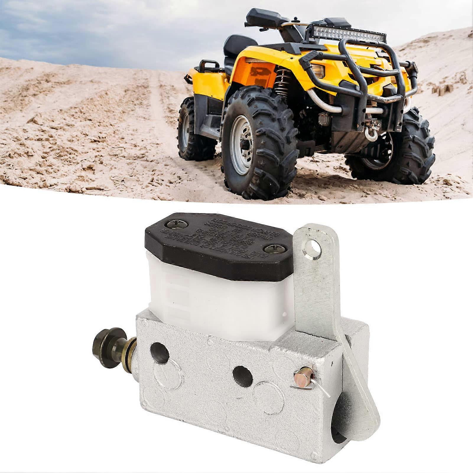 Metal Construction Easy Installation Brake Master Cylinder Pump Compatible with Go Kart ATV UTV