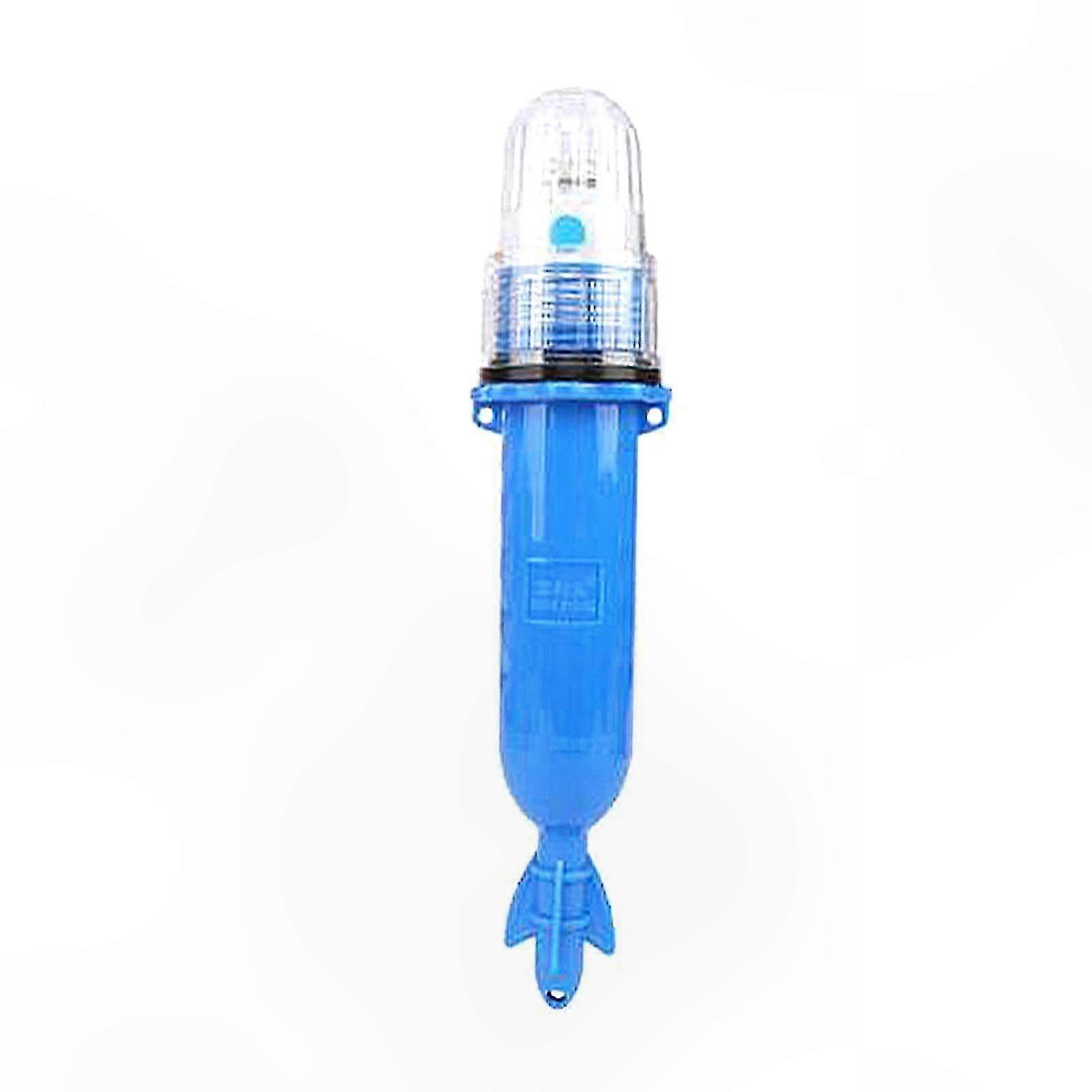 Night Fishing Light with D Battery, Floating Buoy Flasher for Marine Signal Use