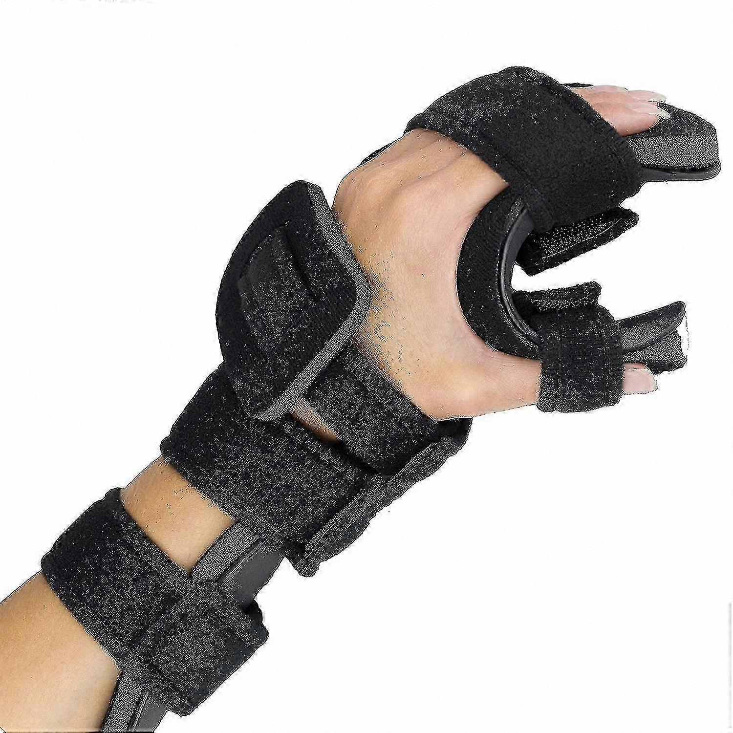Soft Hand Splint for Flexion Support - Comfortable Resting Aid for Hand Stretching and Long-Term Relief