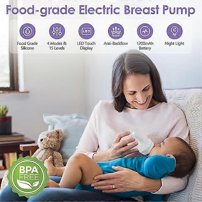 Electric breast pump integrated fully automatic milking machine massage comfortable silent breast pump