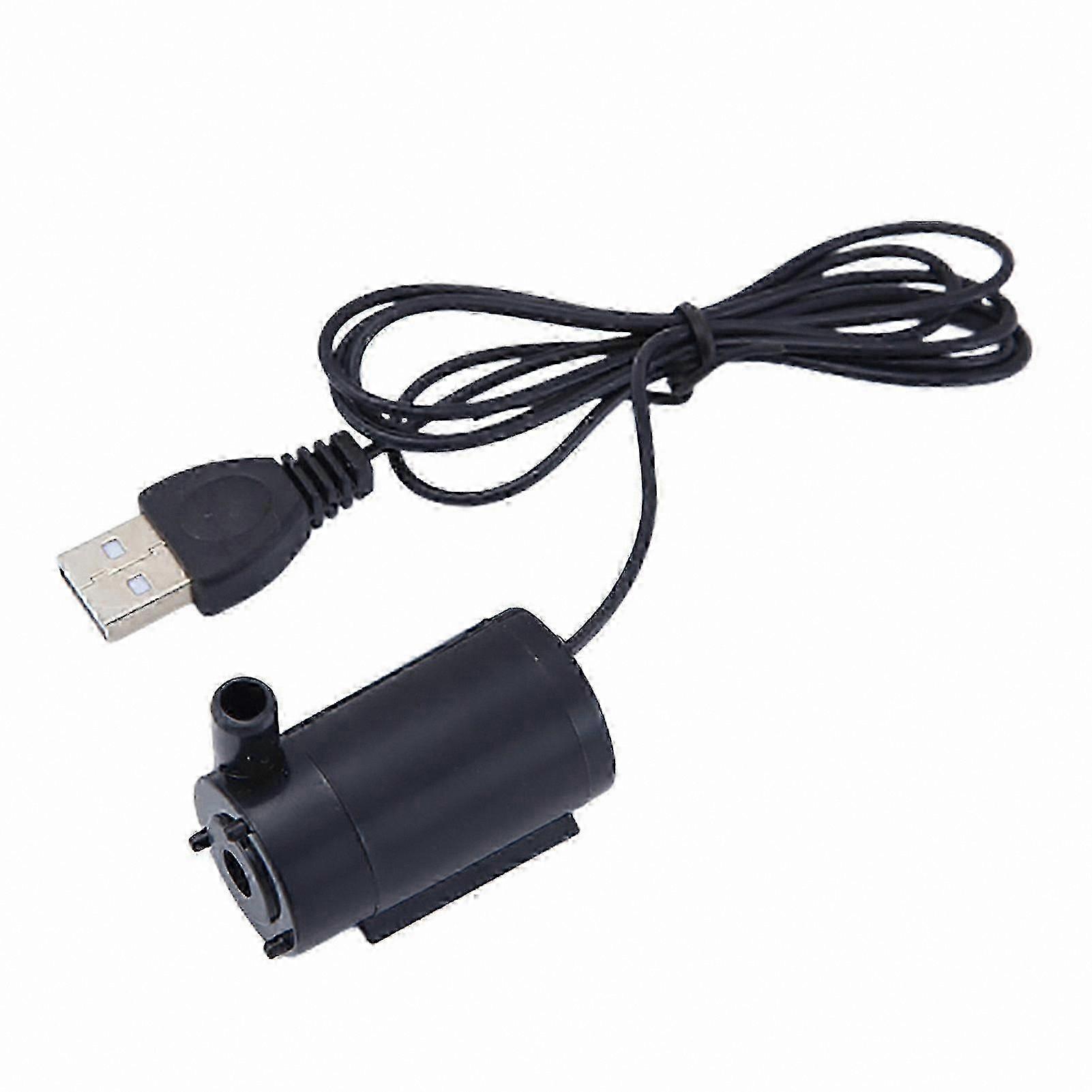 Multipurpose Submersible Micro Pump for Water, USB Powered Low Voltage