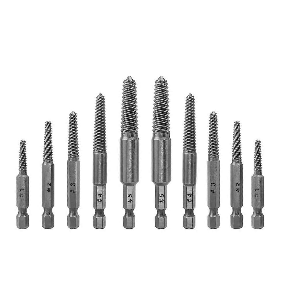 10 Pcs Broken Screw Puller for Removing Damaged Screws