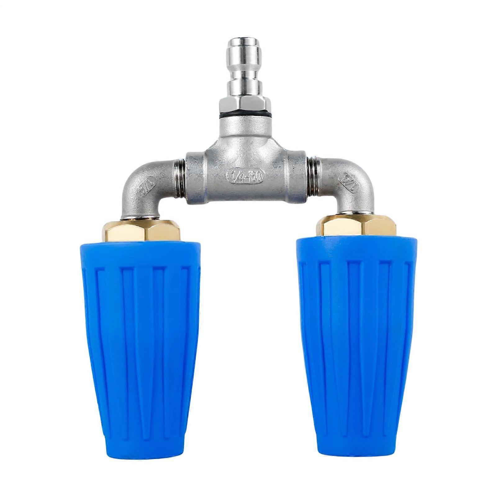 Double Turbo Nozzle Power Disc Speed Pressure Disc, Stubborn Stains Removed Durable Sidewalks Cleaned by Turbo