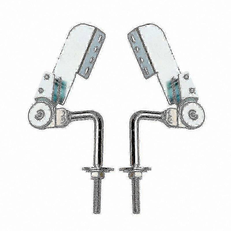 2 Pack Adjustable Sofa Headrest Hinges with Multi-Angle Ratchet Mechanism for Height Adjustment