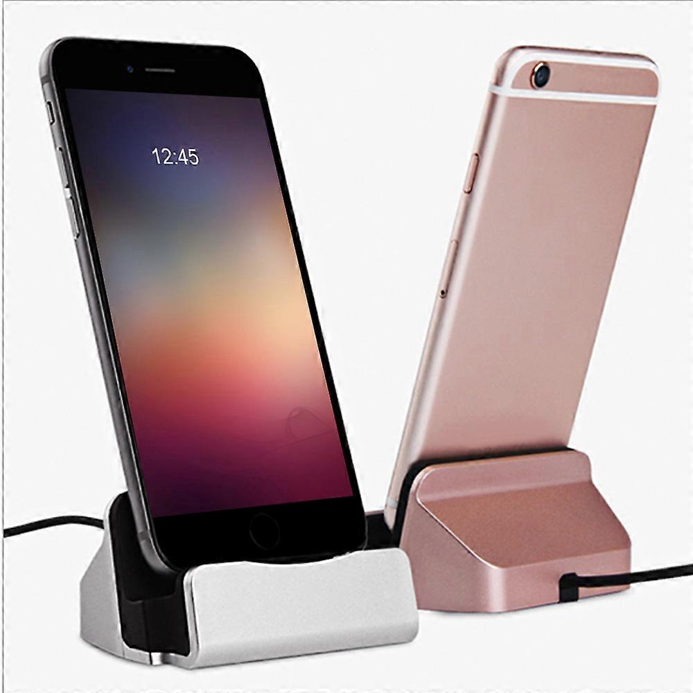 Phone Dock Charging Stand Base Cradle USB Cable Holder Compatible with Type C