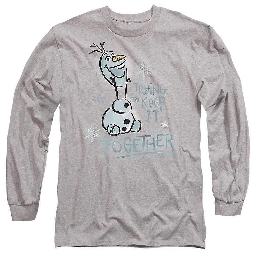 Frozen Olaf Trying To Keep It Together Long Sleeve T-Shirt TTXX1072
