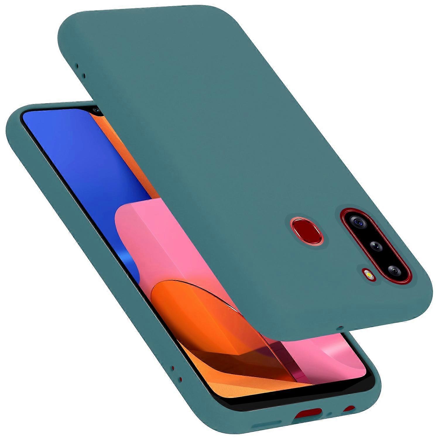 Samsung Galaxy A21 Case TPU Protective Case - Liquid Design