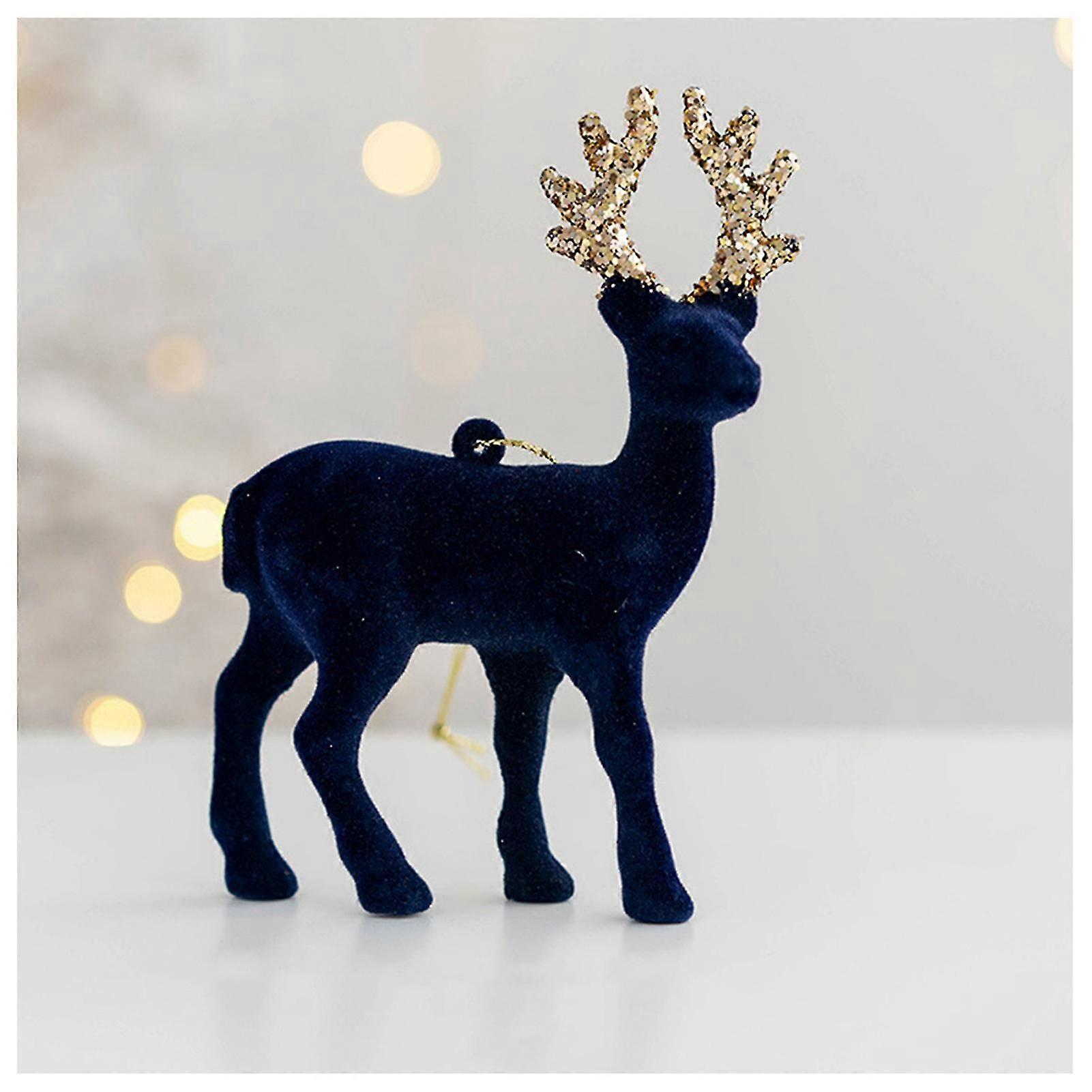 Christmas Tree Elk Pendant Decoration Soft Com