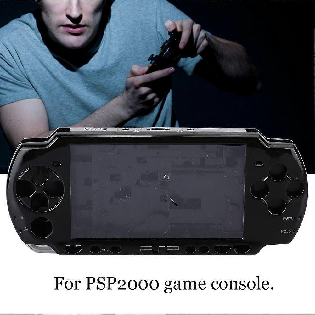 Replacement ABS Host Shell with Screwdriver for PSP2000 Console Black 17.5x7x2.5cm