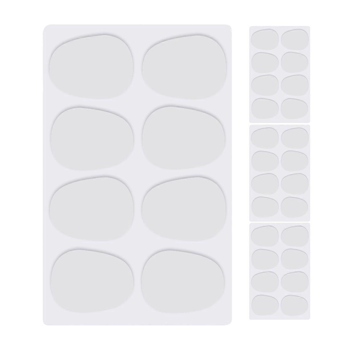 32Pcs Alto/Tenor Saxophone Sax Mouthpiece Patches Pads Cushions 0.8mm---Translucent