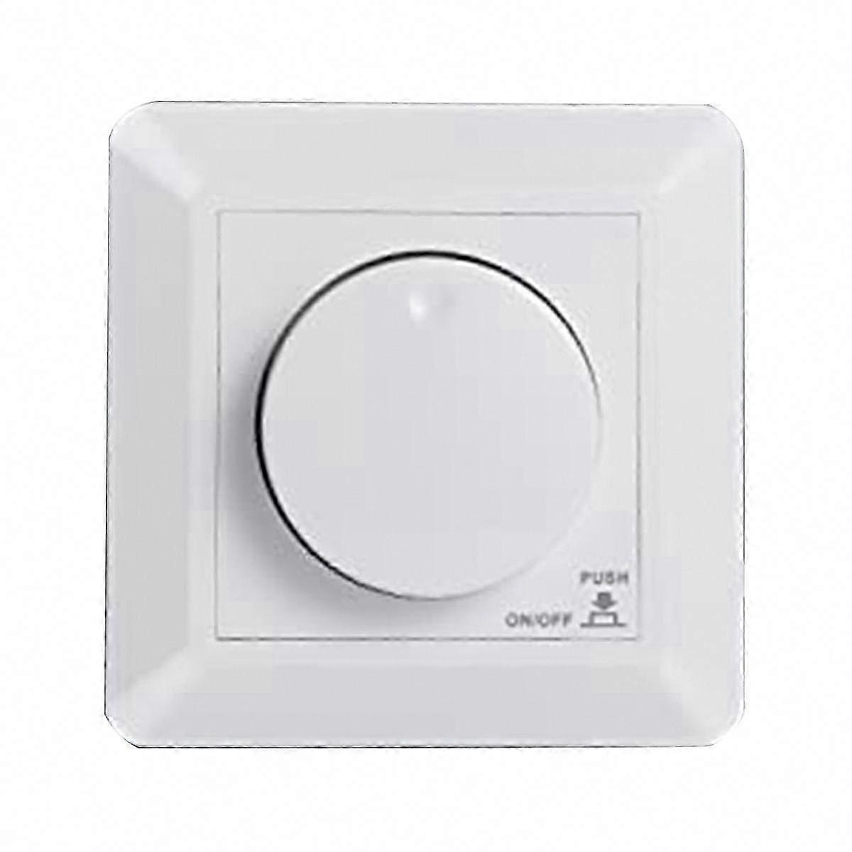 LED Dimmer Switch, Flush-Mounted for Dimmable LED and Halogen Lights, 5-300W, Phase-Cut